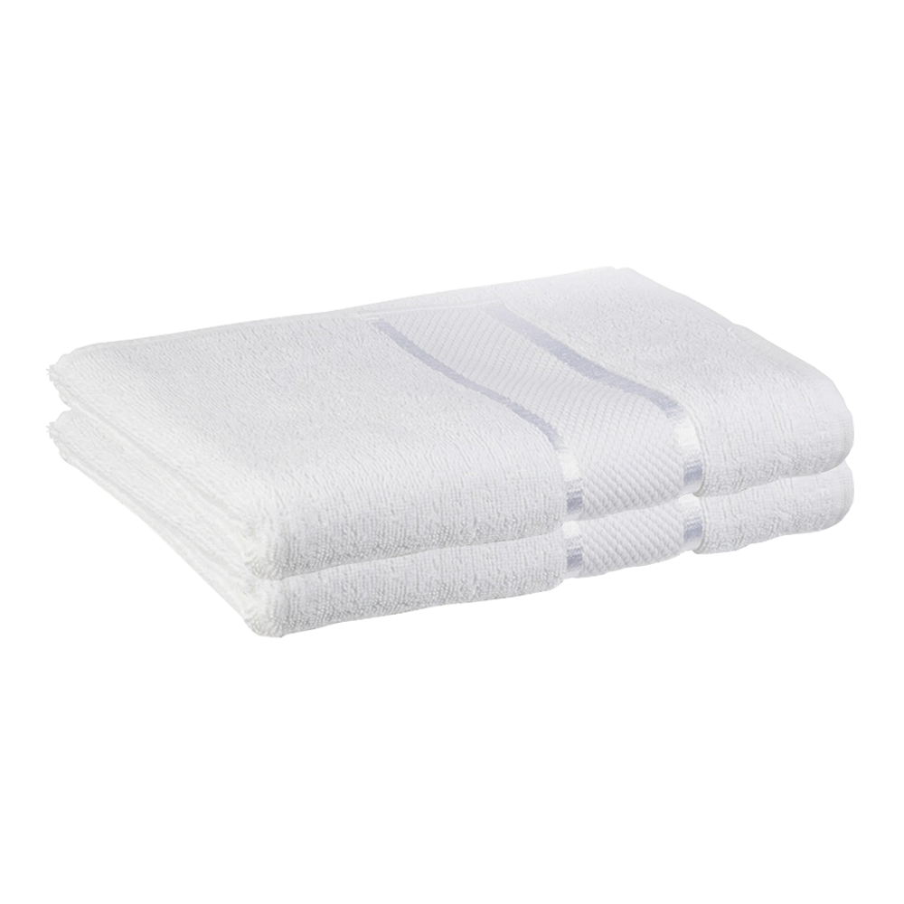 Prosop de baie si de fata Lodi, pentru uz rezidential/hotel/calatorii, densitate 420g/m², model egiptean, bumbac 100%, dimensiuni 30x50 cm, alb