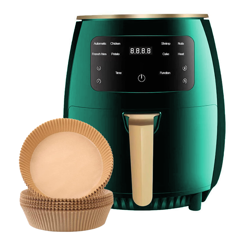 Friteuza Fara Ulei Air Fryer Lodi, 100 hartii de copt cadou, tehnologie smart sensing, programe smart chef automate, afisaj digital, capacitate 6 L, tehnologie de eliminare a grasimii, functie de pastrare la cald, tensiune alimentare 220 V