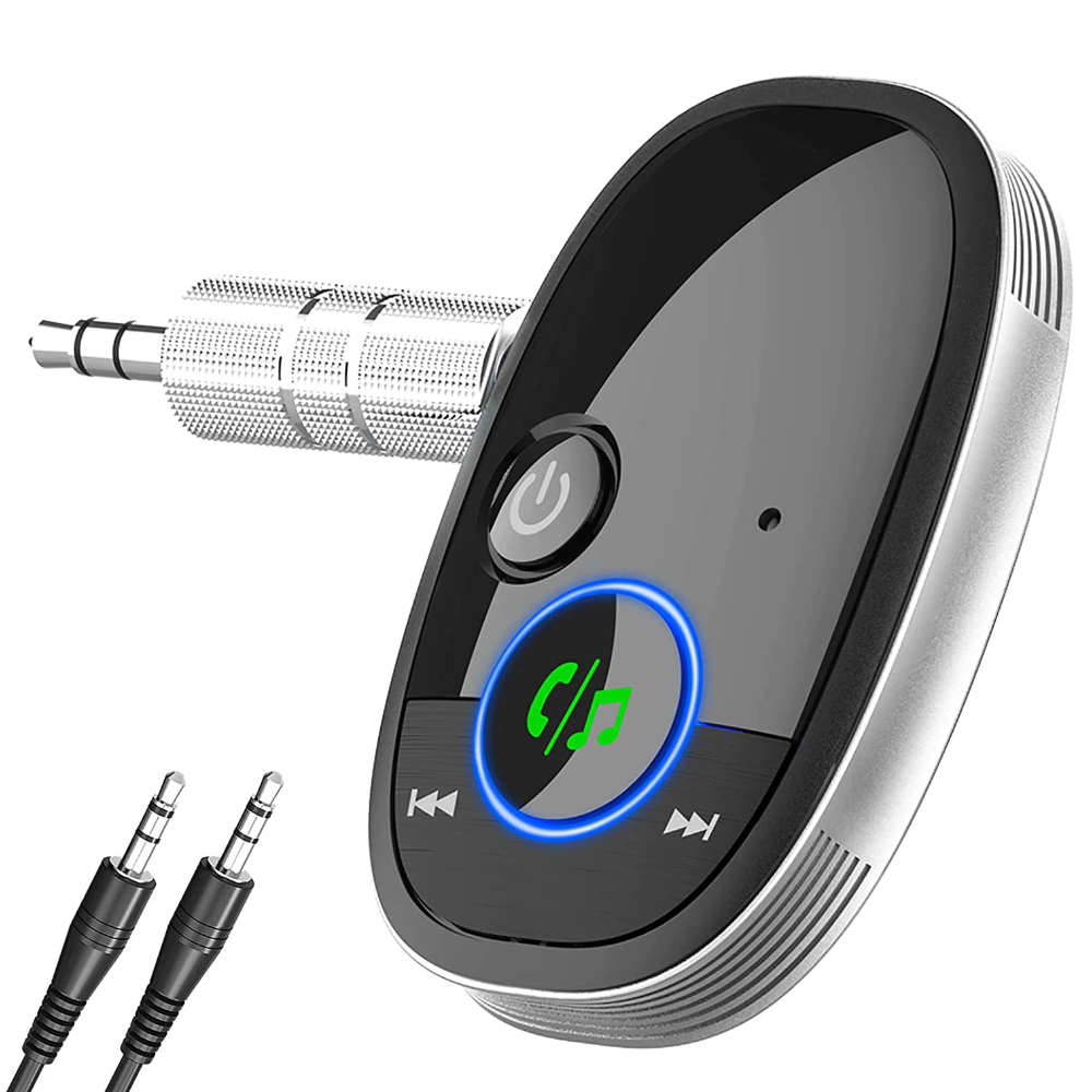 Modulator FM Lodi538 Bluetooth 5.0, hands-free, adaptor Aux, 2 moduri de conectare, led indicator, super portabil, negru