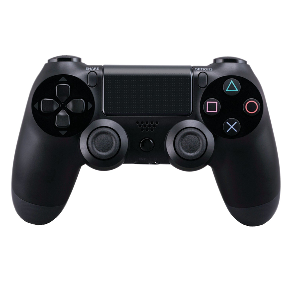 Controller Wireless DoubleShock Lodi540, compatibil cu PS4, joystick-uri analog, vibratie dubla, baterie performanta, negru