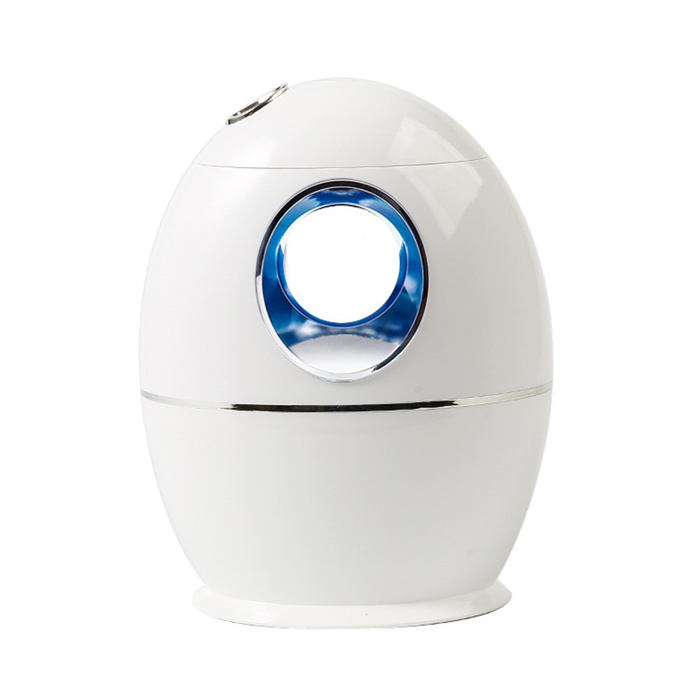 Difuzor Aromaterapie Lodi606, cu ultrasunete, design minimalist, 7 culori LED, 2 moduri de eliberare a aerului, capacitate 8000ml, silentios, umidifica aerul, alb