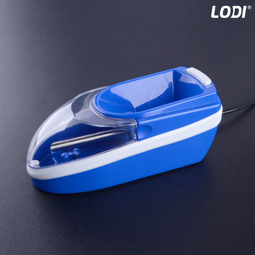 Aparat Electric de Facut Tigari Lodi275, injector de tutun, ergonomic, dimensiune standard, adaptor inclus, albastru