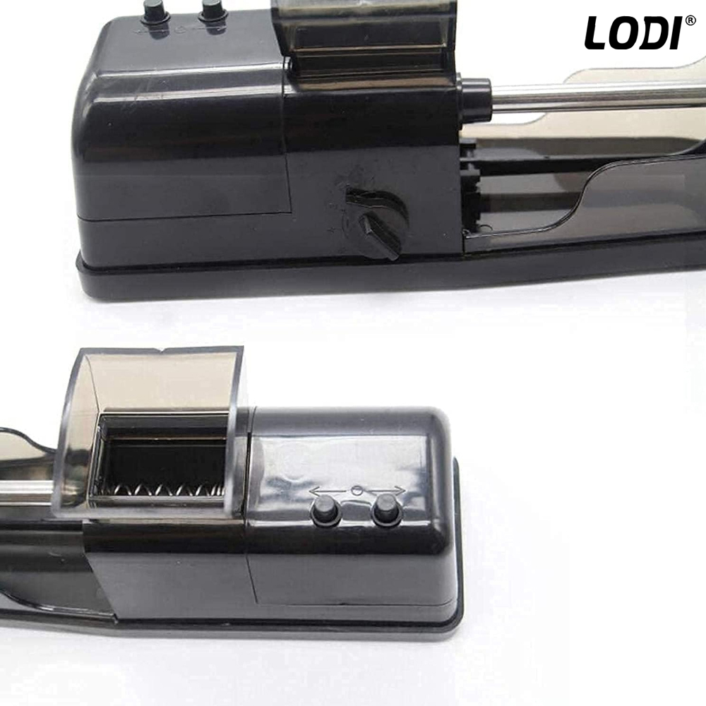 Aparat Electric de Facut Tigari Lodi279, injector de tutun, ergonomic, dimensiune standard, accesorii incluse, negru