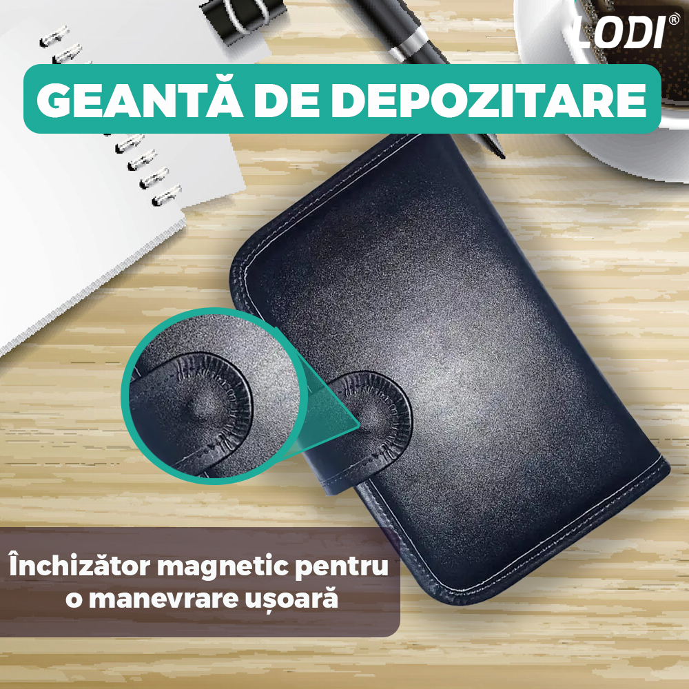 Gentuta Organizatoare de Medicamente Lodi416, pastile si vitamine, 7 zile, recipiente detasabile cu 4 compartimente, compacta, 19.5 x 13.5 x 3.5 cm, multicolor