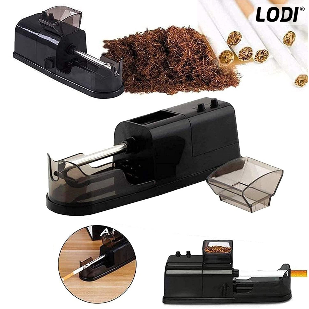 Aparat Electric de Facut Tigari Lodi279, injector de tutun, ergonomic, dimensiune standard, accesorii incluse, negru