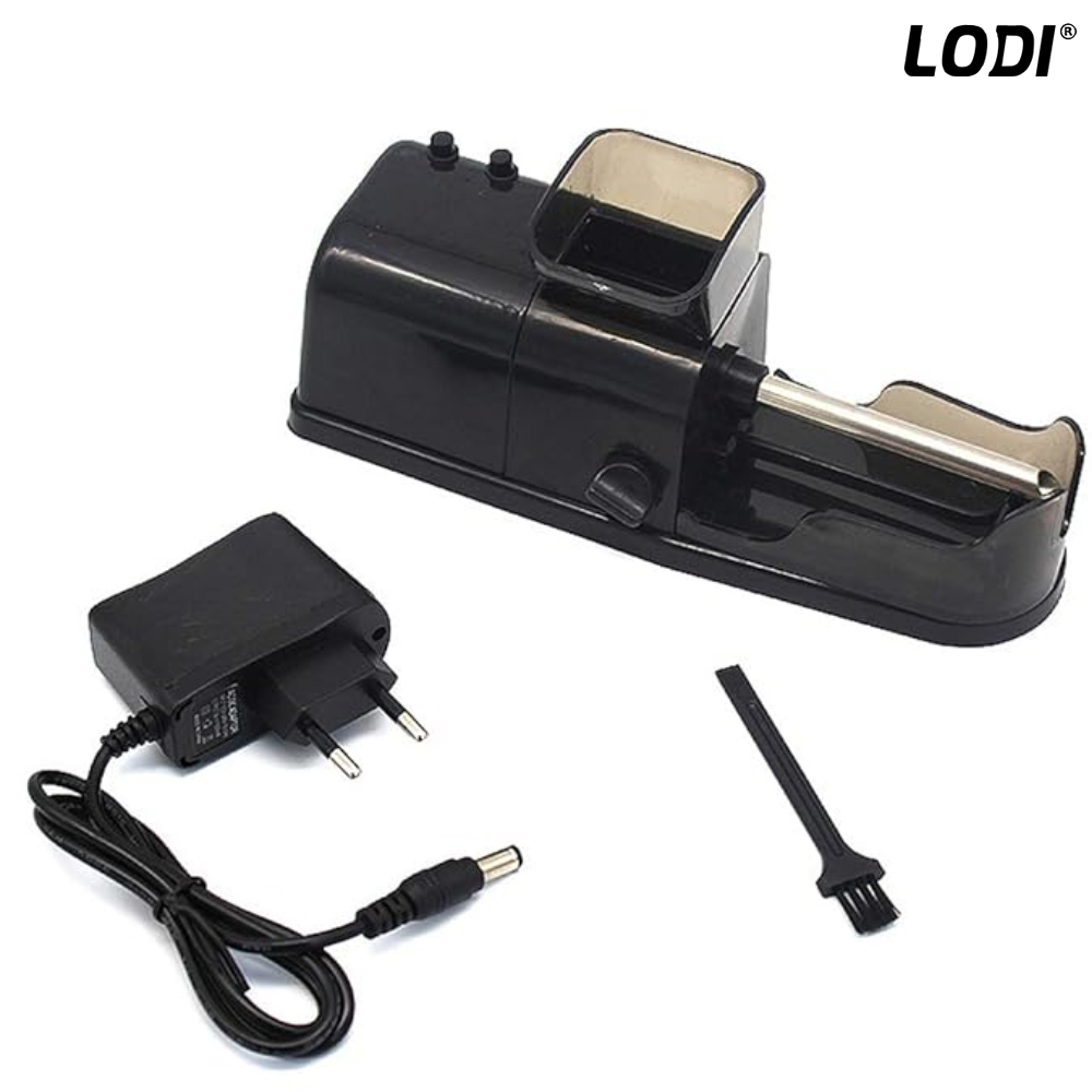 Aparat Electric de Facut Tigari Lodi279, injector de tutun, ergonomic, dimensiune standard, accesorii incluse, negru