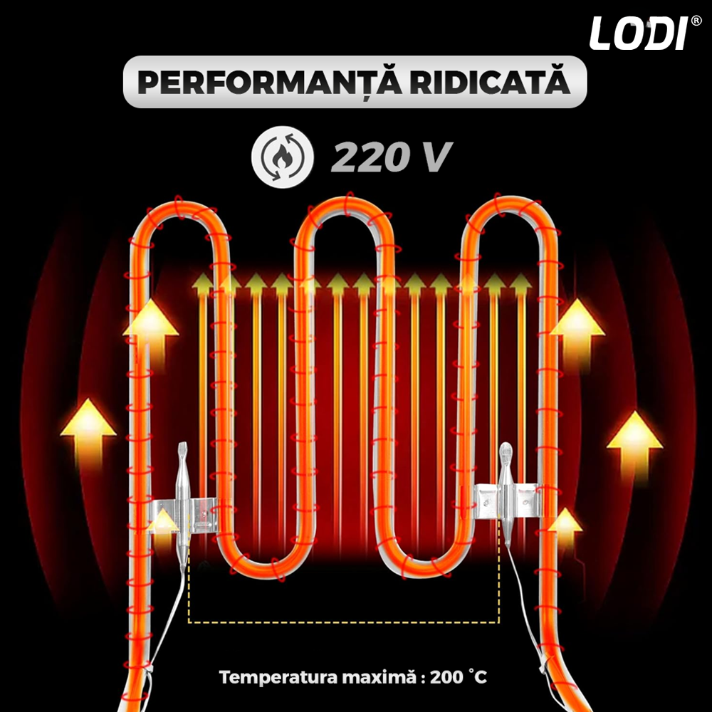 Friteuza Electrica Comerciala Lodi1110, un rezervor, usor de curatat, cos auto-strecurabil, blat din otel inoxidabil, capac pentru prevenirea stropirii, capacitate 10L, gri