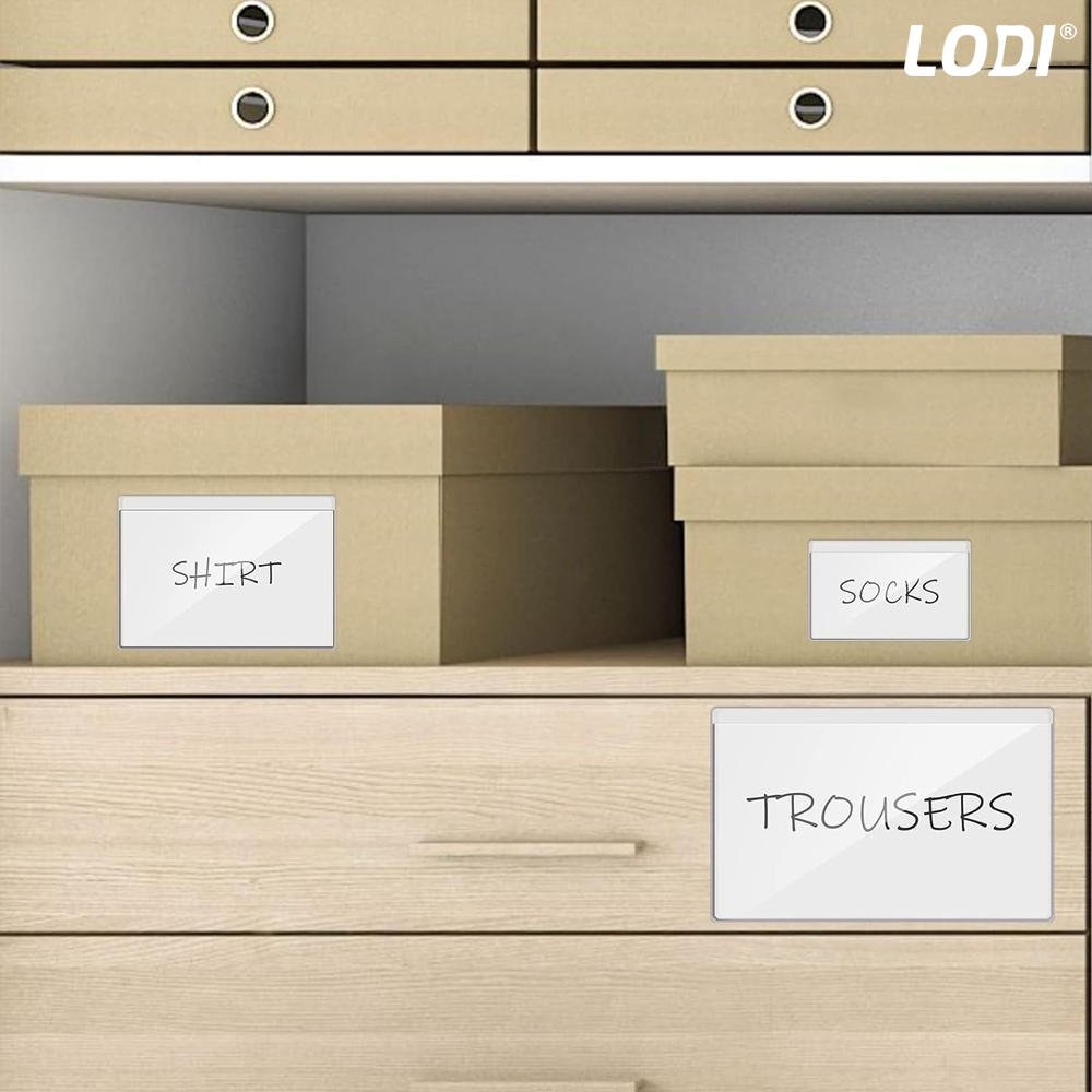 Set 1000 de Bucati Plicuri Port Document Lodi1516, C5, autoadezive, transparente, pentru AWB, organizare, sortare, documente, anunturi, waterproof, 240 x 180 mm