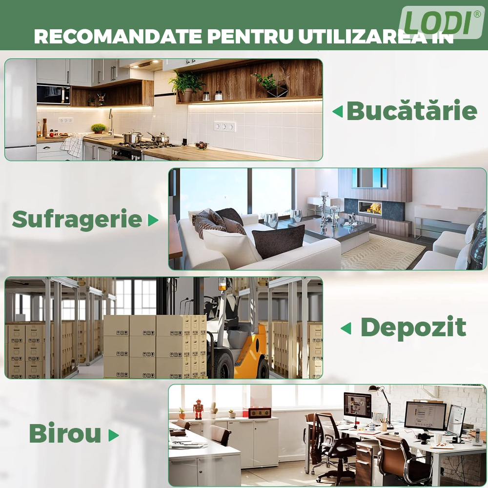 Set 50 x Capcane cu Lipici pentru Sobolani Lodi996, soareci, insecte, daunatori, din carton, tip carte, adeziv puternic, fara miros, reutilizabile, pentru exterior/interior, non-toxice, verde