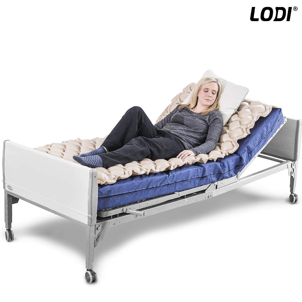 Saltea Antiescara Cu Compresor Lodi138, profesionala, sistem antiescare, universala, reduce durerile, marime 200/90cm, bej