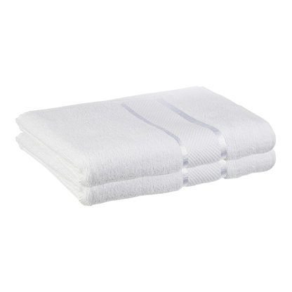 Prosop de baie si de fata Lodi, pentru uz rezidential/hotel/calatorii, densitate 420g/m², model egiptean, bumbac 100%, dimensiuni 70x130 cm, alb
