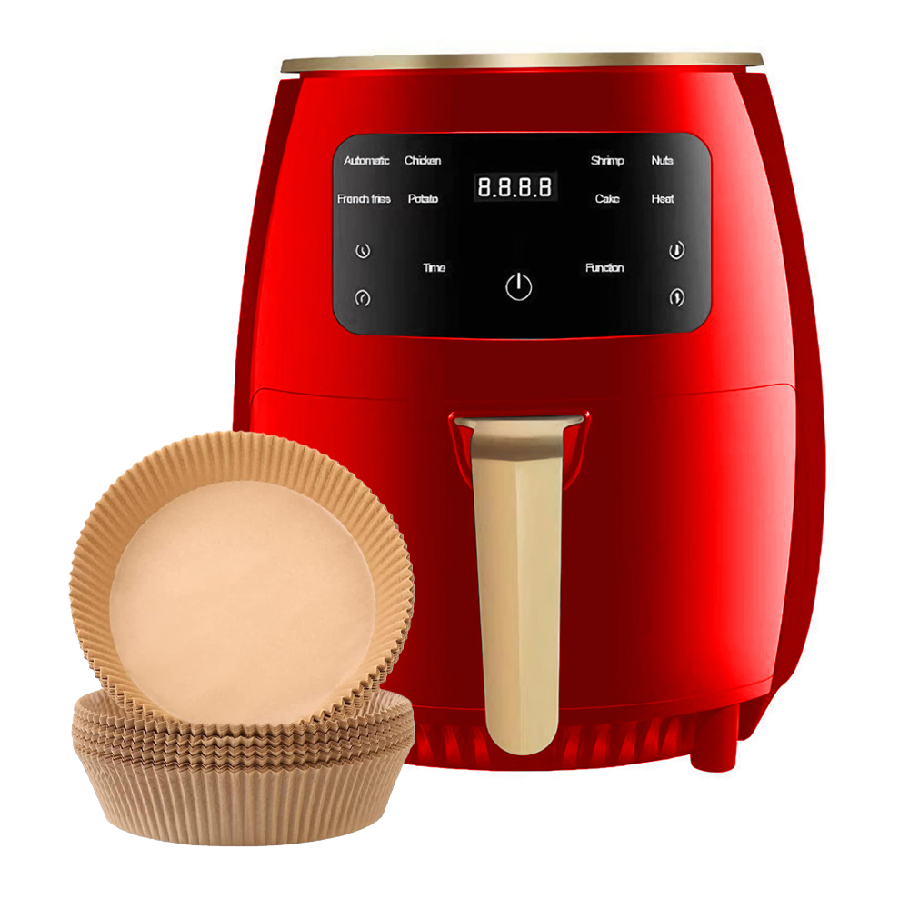 Friteuza Fara Ulei Air Fryer Lodi, 100 hartii de copt cadou, tehnologie smart sensing, programe smart chef automate, afisaj digital, capacitate 6 L, tehnologie de eliminare a grasimii, functie de pastrare la cald, tensiune alimentare 220 V