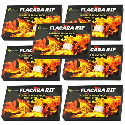 Set Cuburi pentru Aprins Focul Lodi, pastile aprinzatoare, timp indelungat de ardere, incalzire centrala, seminee, sobe, camping, drumetii