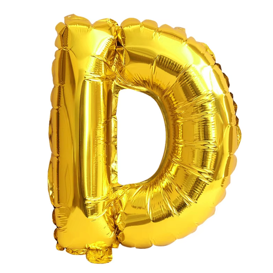 Balon in Forma de Litera D Lodi1469, metalizat, pentru Petreceri/Aniversari/Evenimente, rezistent, folie, gold, 40 cm