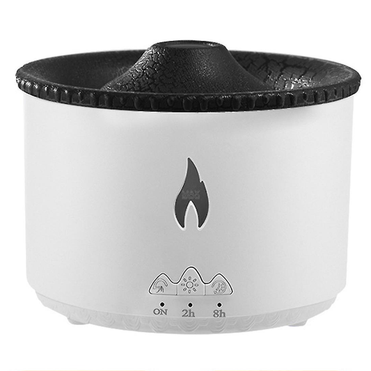 Difuzor Aromaterapie Lava Lodi510, 2 culori LED, capacitate 360ml, silentios, umidifica aerul, alb