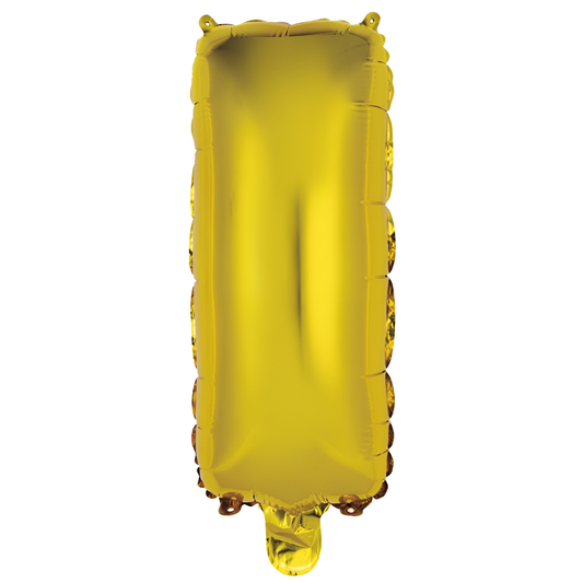Balon in Forma de Litera I Lodi1057, metalizat, pentru Petreceri/Aniversari/Evenimente,rezistent, folie, auriu, 40 cm