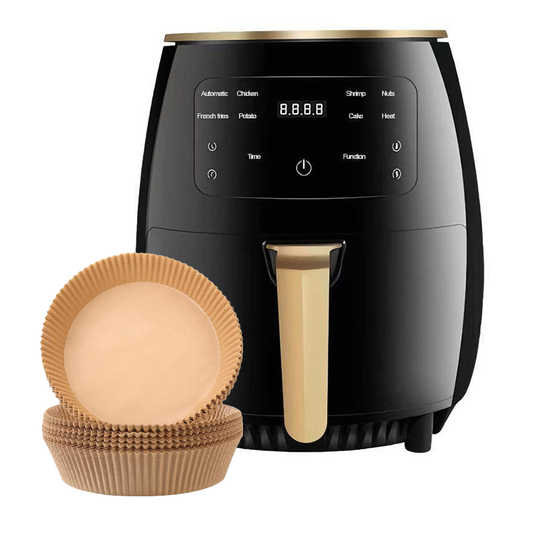 Friteuza Fara Ulei Air Fryer Lodi, 100 hartii de copt cadou, tehnologie smart sensing, programe smart chef automate, afisaj digital, capacitate 6 L, tehnologie de eliminare a grasimii, functie de pastrare la cald, tensiune alimentare 220 V