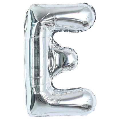 Balon in Forma de Litera E Lodi1022, metalizat, pentru Petreceri/Aniversari/Evenimente,rezistent, folie, argintiu, 40 cm