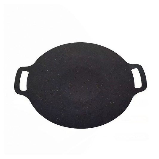 Plita Japoneza Lodi1047, invelis antiaderent, pluristratificata, materiale rezistente, spatioasa, diametru 32 cm, negru