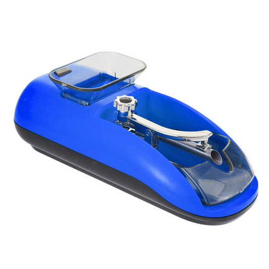 Aparat Electric de Facut Tigari Lodi283, injector tutun, dimensiune standard, ergonomic, accesorii incluse, albastru