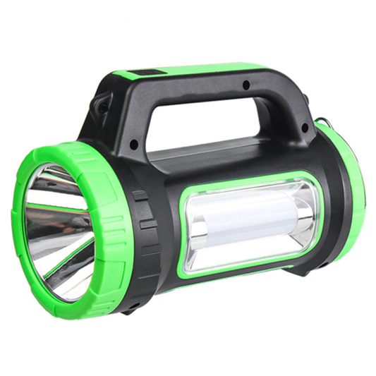 Lanterna Solara de Camping Lodi270, 2 moduri de alimentare, 5 moduri de iluminare, portabila, pentru drumetii, port USB, reincarcabila, verde