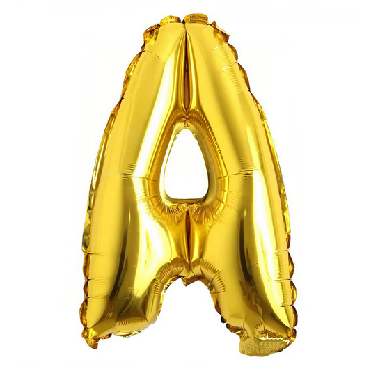 Balon in Forma de Litera A Lodi1467, metalizat, pentru Petreceri/Aniversari/Evenimente, rezistent, folie, gold, 40 cm
