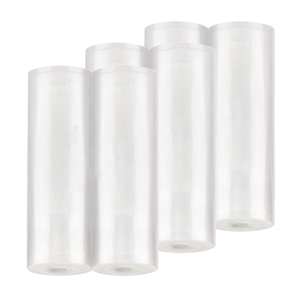 Set de Role Folii pentru Vidat Universale Lodi, 5m x 20cm, compatibile cu orice aparat de vidat, gofrate, reutilizabile, rezistente la caldura, transparente