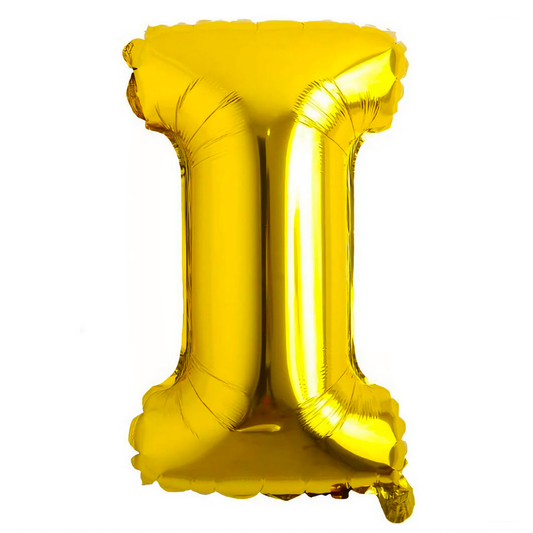 Balon in Forma de Litera I Lodi1470, metalizat, pentru Petreceri/Aniversari/Evenimente, rezistent, folie, gold, 40 cm