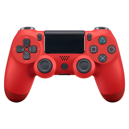 Controller Wireless DoubleShock Lodi1196, compatibil cu PS4, joystick-uri analog, vibratie dubla, baterie performanta, rosu