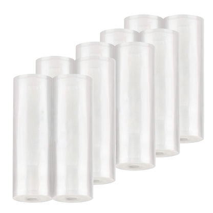 Set de Role Folii pentru Vidat Universale Lodi, 5m x 20cm, compatibile cu orice aparat de vidat, gofrate, reutilizabile, rezistente la caldura, transparente