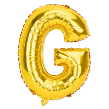 Balon in Forma de Litera G Lodi1471, metalizat, pentru Petreceri/Aniversari/Evenimente, rezistent, folie, gold, 40 cm