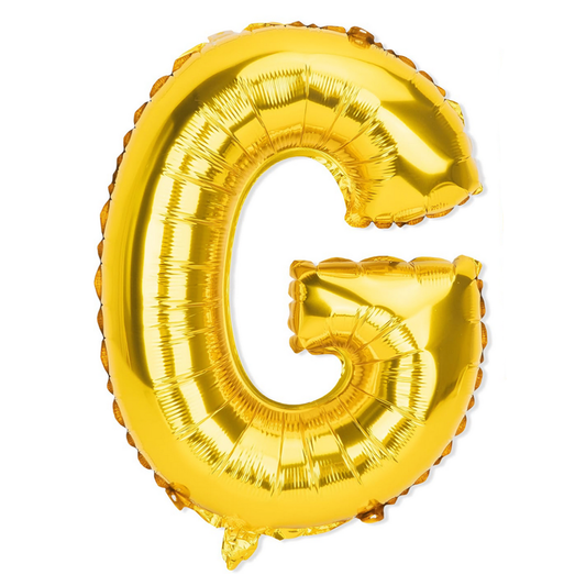 Balon in Forma de Litera G Lodi1471, metalizat, pentru Petreceri/Aniversari/Evenimente, rezistent, folie, gold, 40 cm