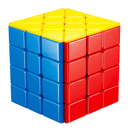 Cub Rubik Magic Cube Magnetic Lodi1460, speed puzzle, stickerless, dezvoltarea inteligentei, 4x4x3, multicolor