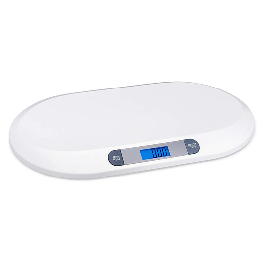Cantar Electronic cu Display LCD Lodi1, precizie la nivel de gram, greutate max 20KG, design ergonomic, ultra slim, alb