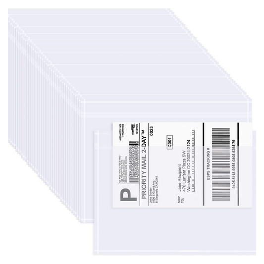 Set 1000 de Bucati Plicuri Port Document Lodi1516, C5, autoadezive, transparente, pentru AWB, organizare, sortare, documente, anunturi, waterproof, 240 x 180 mm