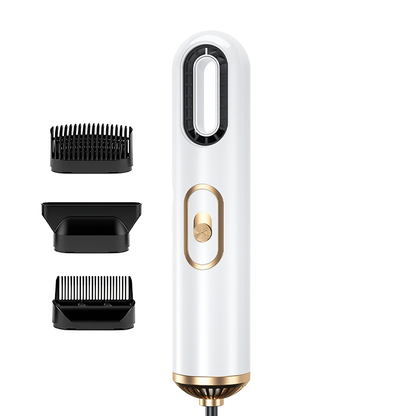 Uscator Profesional de Par 3 in 1 Lodi1084, aparat multifunctional coafare si uscare, 3 accesorii incluse, 1200W, alb