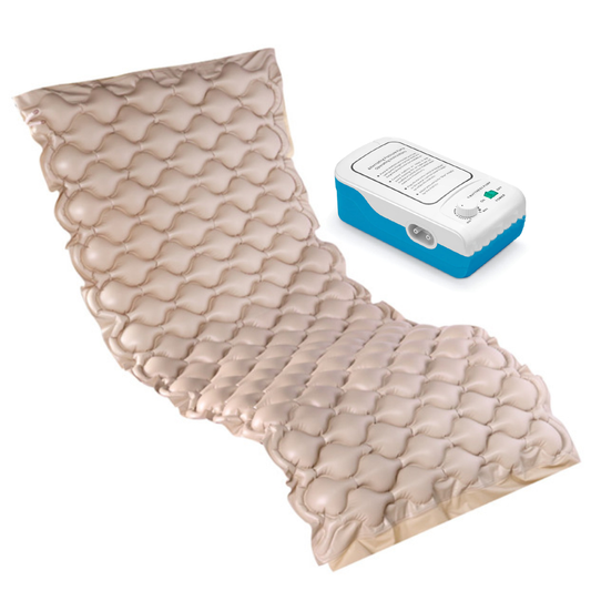 Saltea Antiescara Cu Compresor Lodi138, profesionala, sistem antiescare, universala, reduce durerile, marime 200/90cm, bej