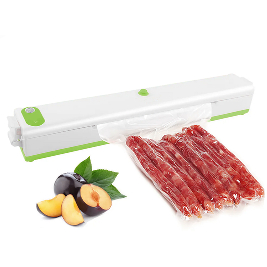 Aparat de Sigilat si Vidat Lodi1311, alimente si obiecte, vidare umeda/uscata/soft, 90W, 220V, portabil, alb/verde