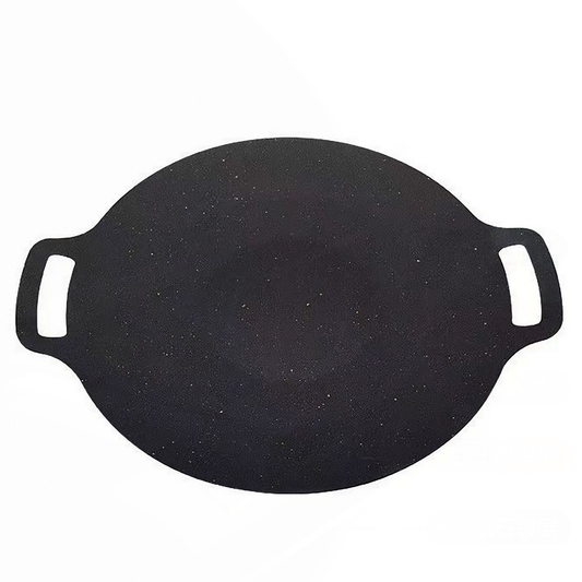 Plita Japoneza Lodi1046, invelis antiaderent, pluristratificata, materiale rezistente, spatioasa, diametru 36 cm, negru