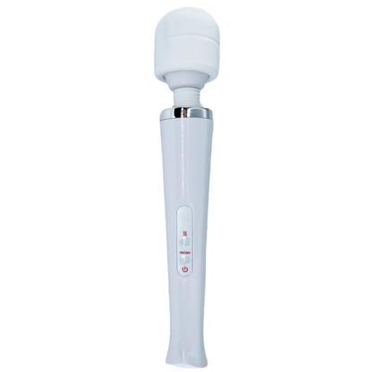 Aparat de Masaj Lodi1095, 10 Frecvente de Vibratii, waterproof, alimentare USB, portabil, elimina durerile musculare, alb