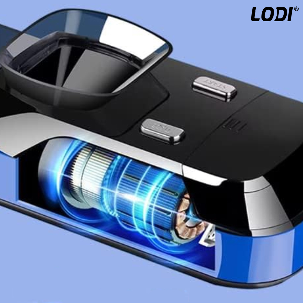 Aparat Electric de Facut Tigari Lodi282, injector tutun, ergonomic, accesorii incluse, dimensiune standard, albastru