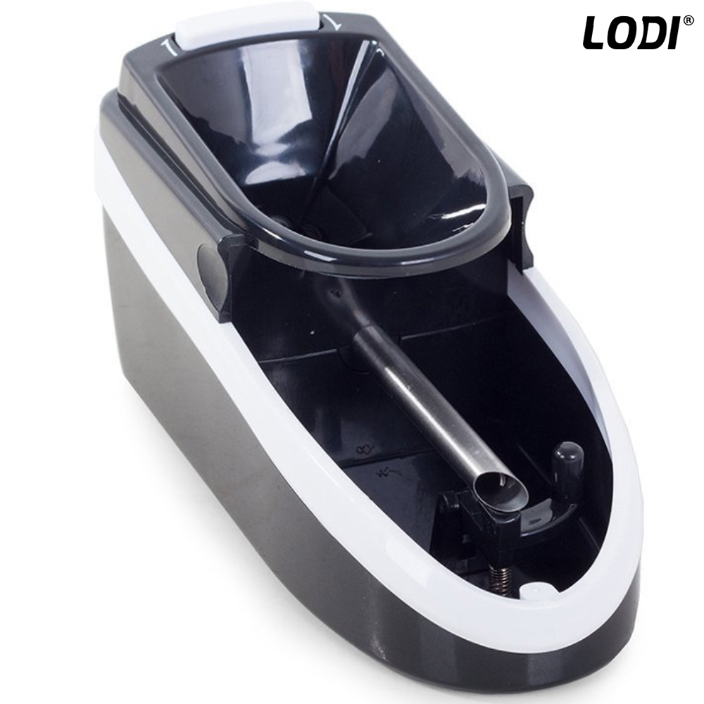 Aparat Electric de Facut Tigari Lodi277, injector tutun, ergonomic, dimensiune standard, adaptor inclus, negru