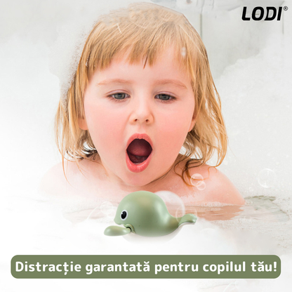 Set 3 Jucarii de Baie pentru Copii Lodi596,  Inotatoare, interactive, fara baterii, mecanism cu cheita, multicolor