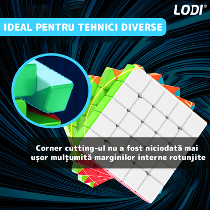 Cub Rubik Magic Cube Magnetic Lodi366, speed puzzle, stickerless, dezvoltarea inteligentei, 5x5x5, multicolor
