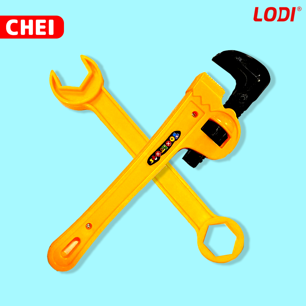 Set Trusa de Unelte si Scule Lodi475, jucarie de rol, 14 accesorii si cutie pentru depozitare. 37.5 x 21 cm, albastru