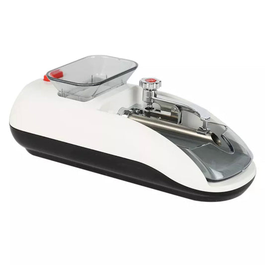 Aparat Electric de Facut Tigari Lodi286, injector tutun, dimensiune standard, ergonomic, accesorii incluse, alb